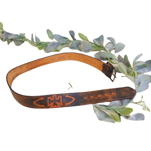 Pants Leather Belt - Picture 3 of 6